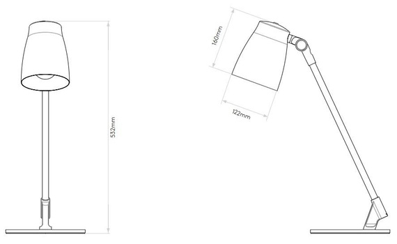 Lampa Nocna Astro Atelier 1224061