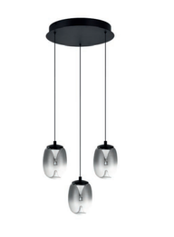 Azzardo Lampa Wisząca Pamela 11 ROUND 3 SMOKY AZ6268