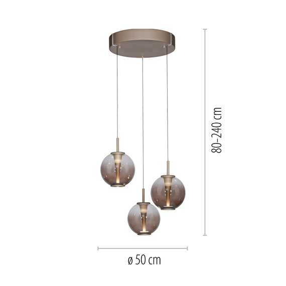 Lampa Wisząca Zuma Line Pure E-infinity 003902-035357