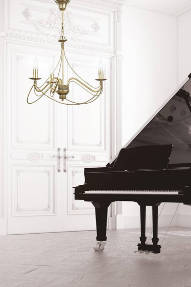 żyrandol TORI 3 GOLD złoty (170/3) - Emibig