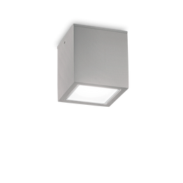 Ideal Lux Techo Pl1 Square D15 Grigio Plafon Zewnętrzny 326887