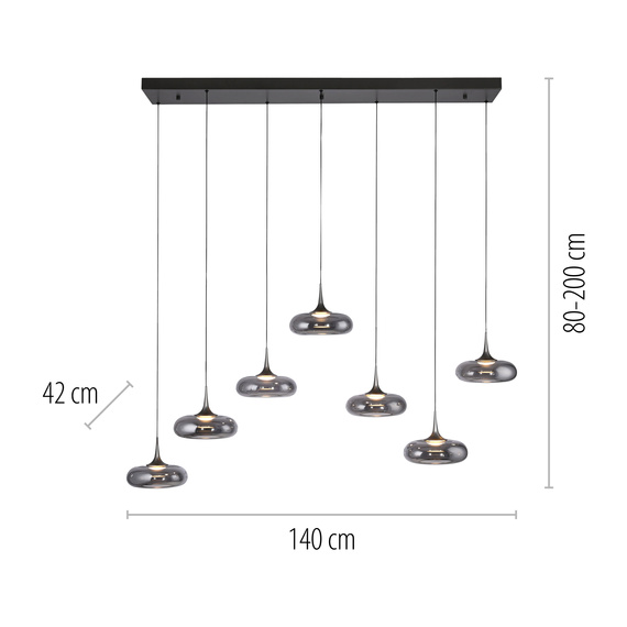 Lampa Wisząca Zuma Line Posh 003902-035412