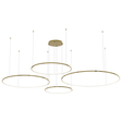Lampa wisząca Milagro Saturno ML0849 gold