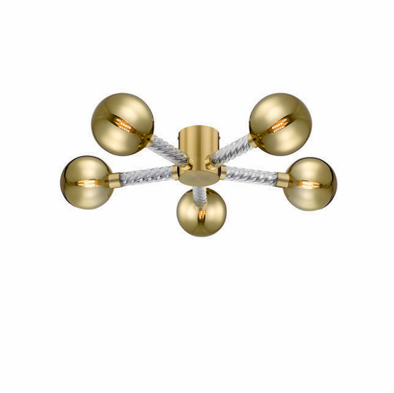 Plafoniera C0583-05C-2GHF Zuma Line Mida