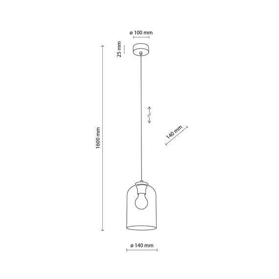 Żyrandol TK Lighting Molly 10299