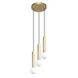 Lampa Wisząca Italux Filano Pnd-33574-3-Gd