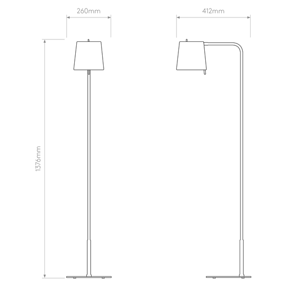 Astro Mitsu 1394058 Lampa Stojąca