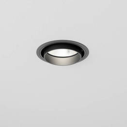 Lampa wpuszczana Aqform 38029-L930-F1-00-12 Czarna Ledround 20W LED