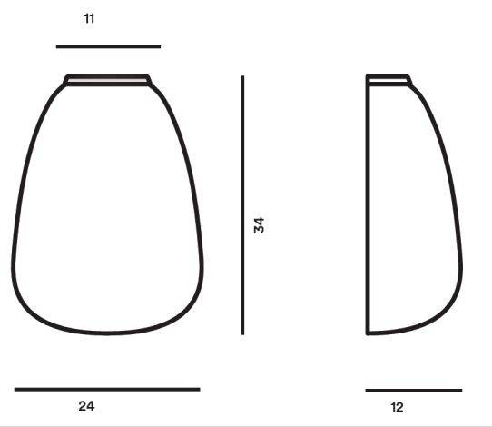 Włoski Kinkiet Foscarini Rituals 1 FN244015G_10