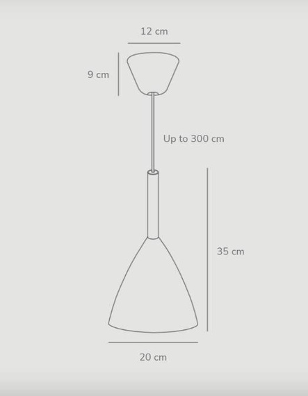 Lampa wisząca 43293003 Nordlux Pure 20