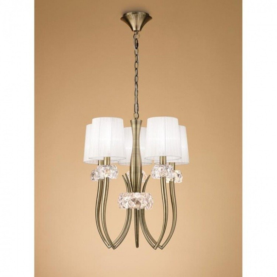 Mantra LOEWE ANTIQUE BRASS 4732 lampa wisząca