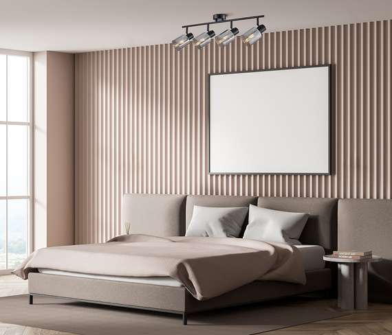 Spot Italux Santia SPL-65342-4-BK-SG