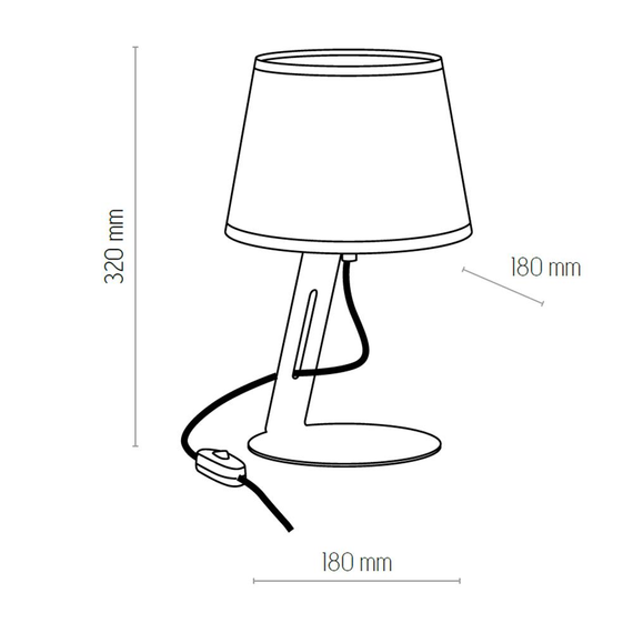 Gracja 5133 Lampa stołowa TK Lighting