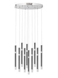 Lampa Wisząca Berella Light Luno 10 BL1447 Chromowa