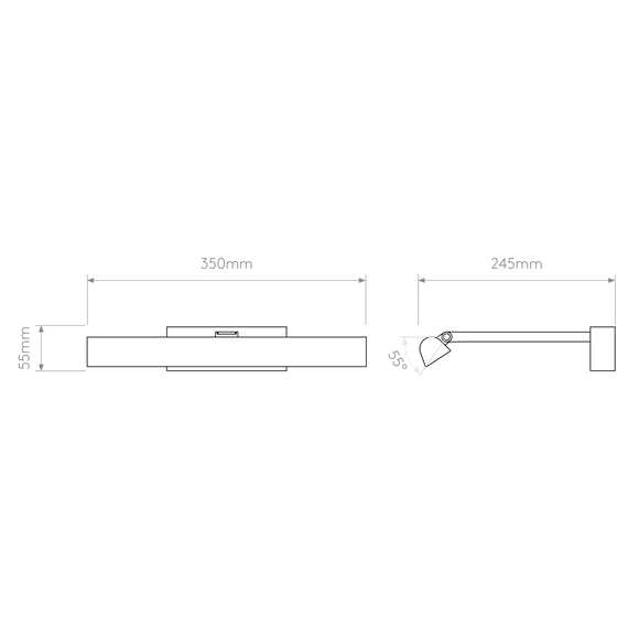 Lampa Ścienna Astro Renoir 1371030