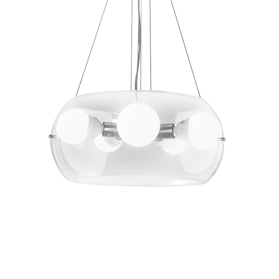 Żyrandol Ideal Lux Audi-10 Sp5 Trasparente 016863