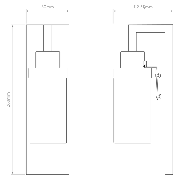 Oprawa Ścienna Astro Lago 1297007