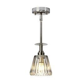 Lampa wisząca Elstead Lighting Agatha BATH-AGATHA1P-BN