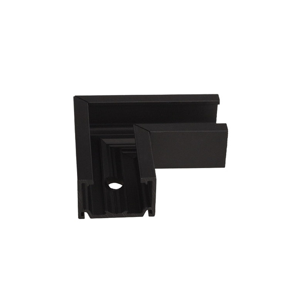 Maxlight NT0008 Kątownik 90° Montaż na sufit lub ścianę.Do szyn NT0006,NT0007 Micro11 czarny