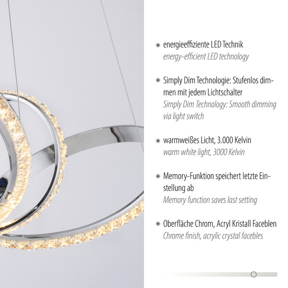 Żyrandol Paul Neuhaus Tanja 003902-032258