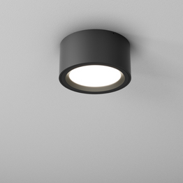 AQform Lampa natynkowa 47026-M930-D9-00-12 Mini Ring czarna