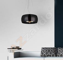 AZZARDO COSMO 2 AZ1060 Black Lampa Wisząca