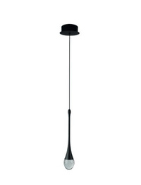 Azzardo Lampa wisząca Dalma 1 Czarna AZ6005