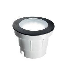 Ceci Round Fl1 Big Lampa Najazdowa czarna 15,5 cm Ideal Lux IP 67