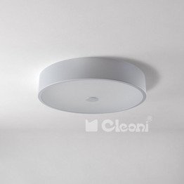 Cleoni Alan Plus 30 LED Plafon Srebrny