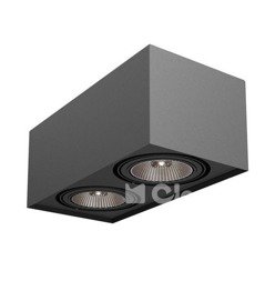 Cleoni Alpina 117 LED Plafon Biały