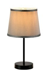 Dann Lux Design ROE BK-T DLD5303 Lampa stołowa z wyjściem USB czarna