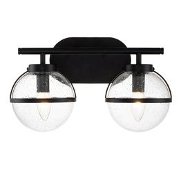 Elstead Lighting Hollis HK-HOLLIS2-C-BK-BATH Lampa ścienna