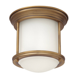 Elstead Lighting QN-HADRIAN-MINI-F-BR-OPAL Plafoniera Hadrian