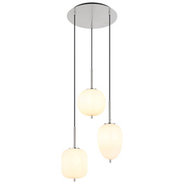 Globo Lighting Lampa wisząca Blacky 15345-3NO