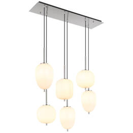 Globo Lighting Lampa wisząca Blacky 15345-6NO