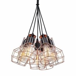 Italux Lampa wisząca Perifo MDM-2272/6 BK+COP