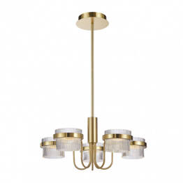 Italux Tiara PND-77362-5-40W-GD Lampa wisząca