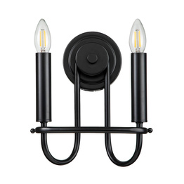 Kinkiet Elstead Lighting Capitol KL-CAPITOL-HILL2-BLK