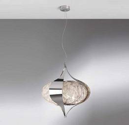 Lampa Carlesso AMON S60 silver