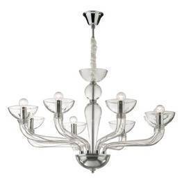 Lampa IDEAL LUX Casanova SP8 Transparente