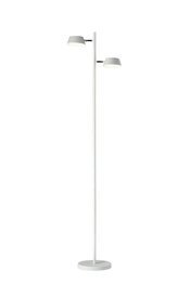 Lampa Podłogowa w kolorze białym Dann Lux Design EMO WH-F DLD5292