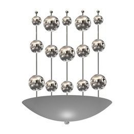 Lampa Ścienna Milagro Perla Chrome 855