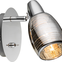 Lampa Ścienna Strahler 54986-1 Globo