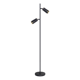 Lampa Stojąca Milagro Flower ML0269 Czarno/Złota