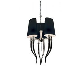 Lampa Wisząca AZZARDO Diablo 3 AZ1345 Czarna