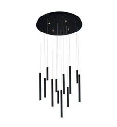 Lampa Wisząca Azzardo Ilios 12 Pendant 3-Step DIMM BK AZ5744