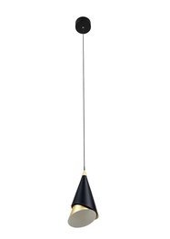 Lampa Wisząca Dann Lux Ralto 1 DLD5325 czarno-złota