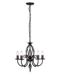 Lampa Wisząca Elstead Artisan ART5 black