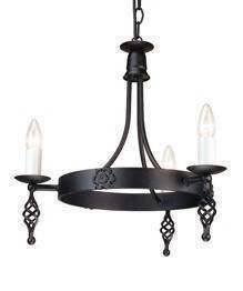 Lampa Wisząca Elstead Belfry BY3 BLK