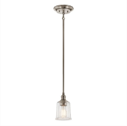 Lampa Wisząca Elstead Lighting Waverly KL-WAVERLY-MP-CLP Nikiel